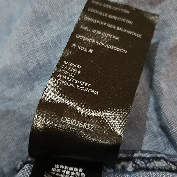 Free People Dylan Babydoll Shacket Snap Front High Low Hem Chambrey Size Sm NWT - Picture 9 of 16